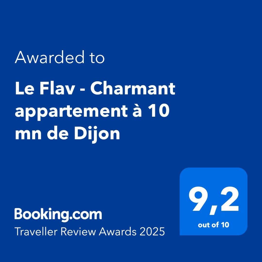 Le Flav - Charmant Appartement A 10 Mn De Dijon Flavignerot 외부 사진